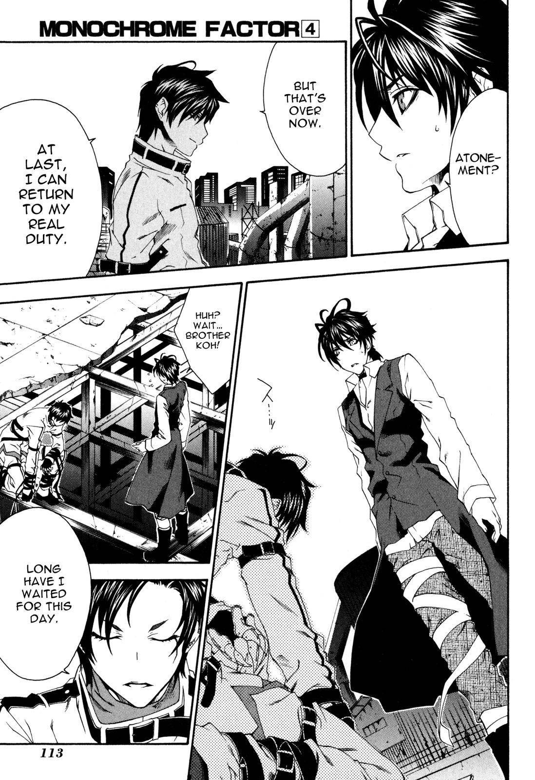Monochrome Factor Chapter 17 page 24 - Chapter 17: Rei