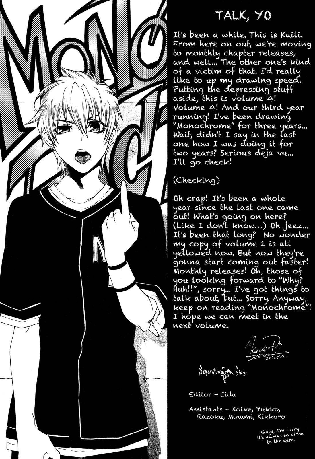 Monochrome Factor Chapter 19 page 28 - Chapter 19: Holes