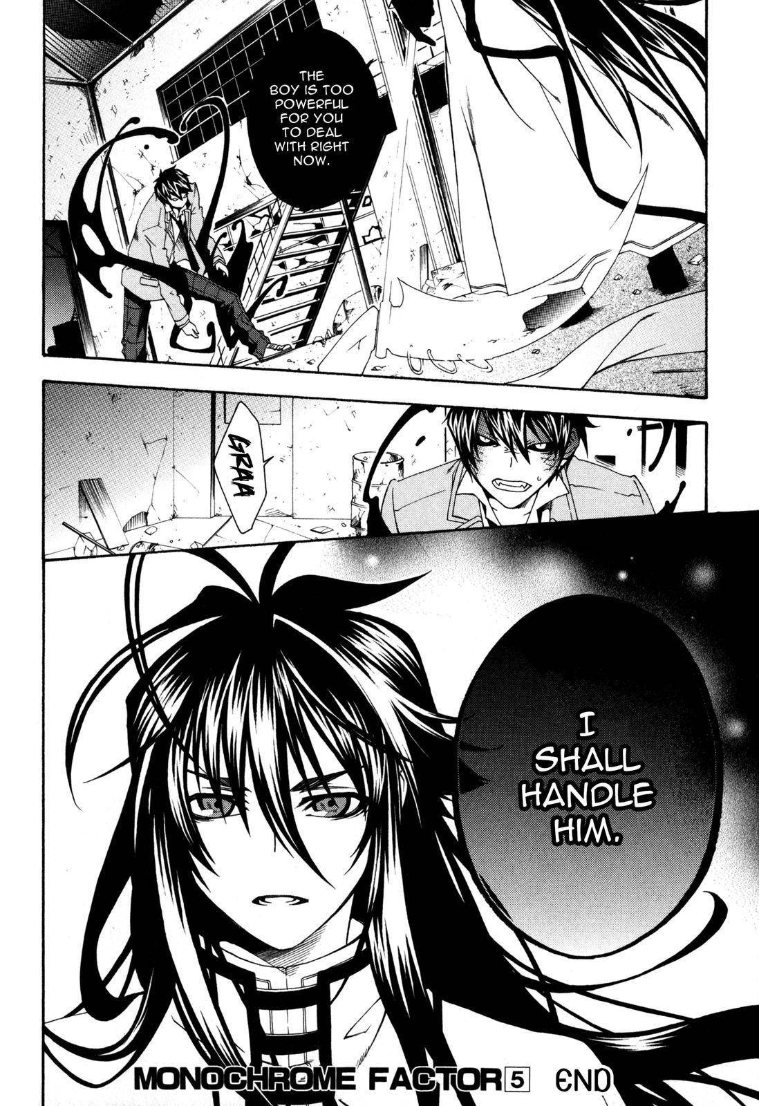 Monochrome Factor Chapter 25 page 23 - Chapter 25: Beast