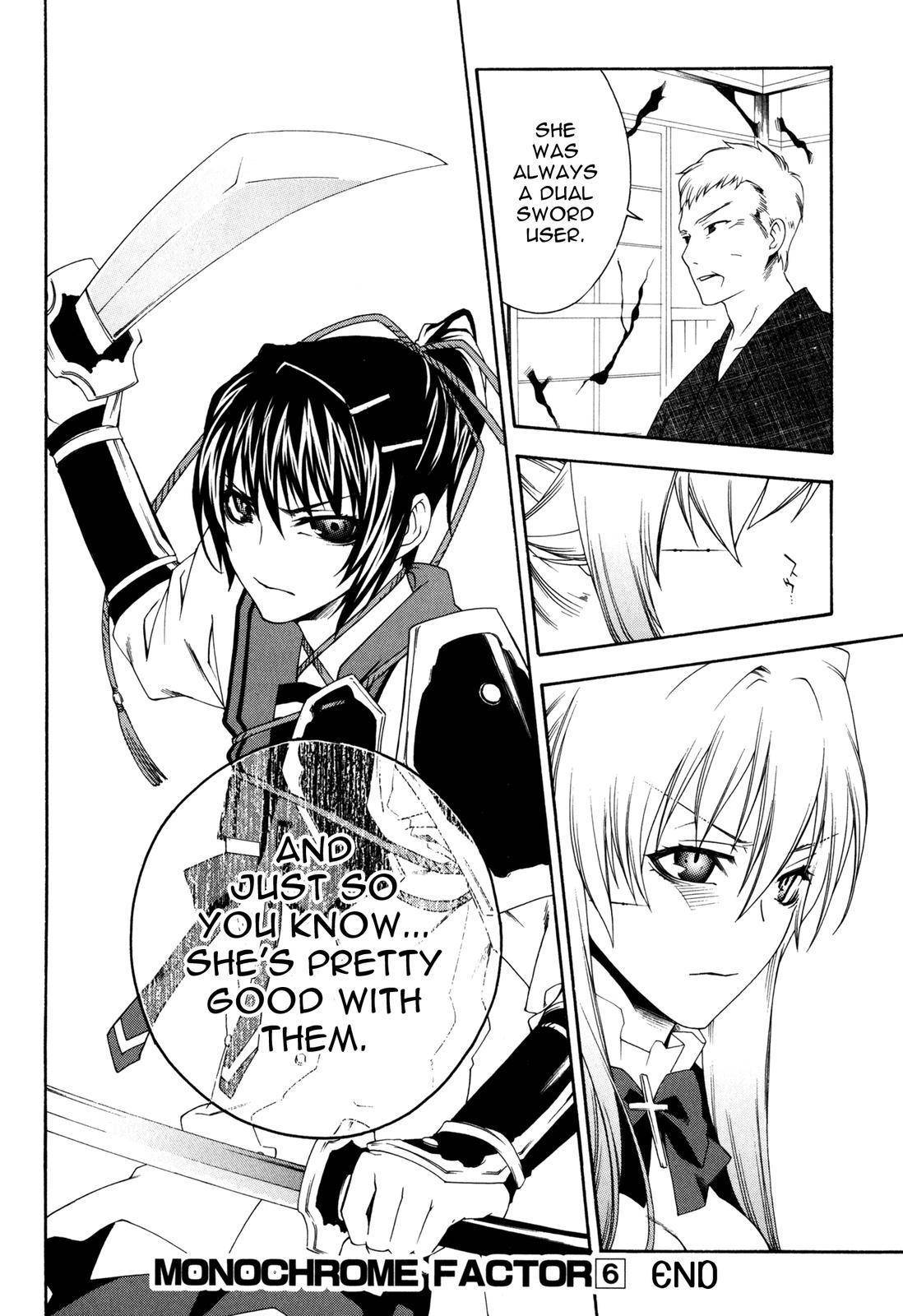 Monochrome Factor Chapter 31 page 22 - Chapter 31: Snake
