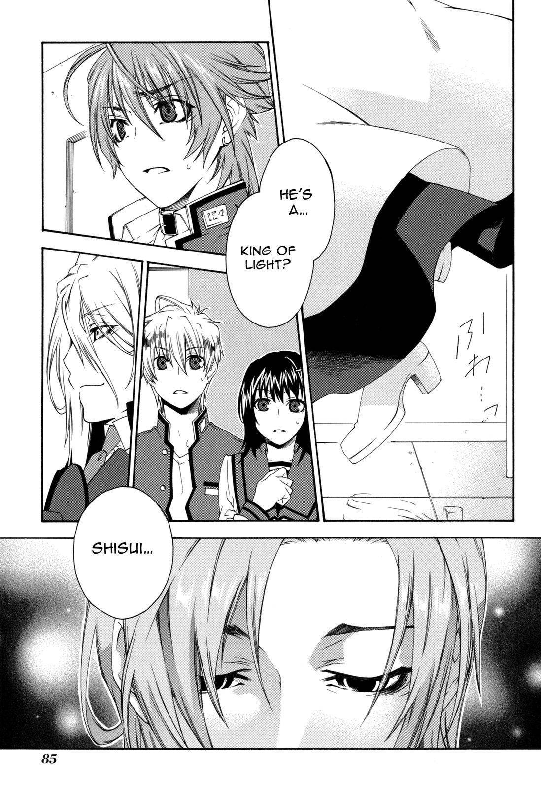 Monochrome Factor Chapter 35 page 1 - Chapter 35: Shisui
