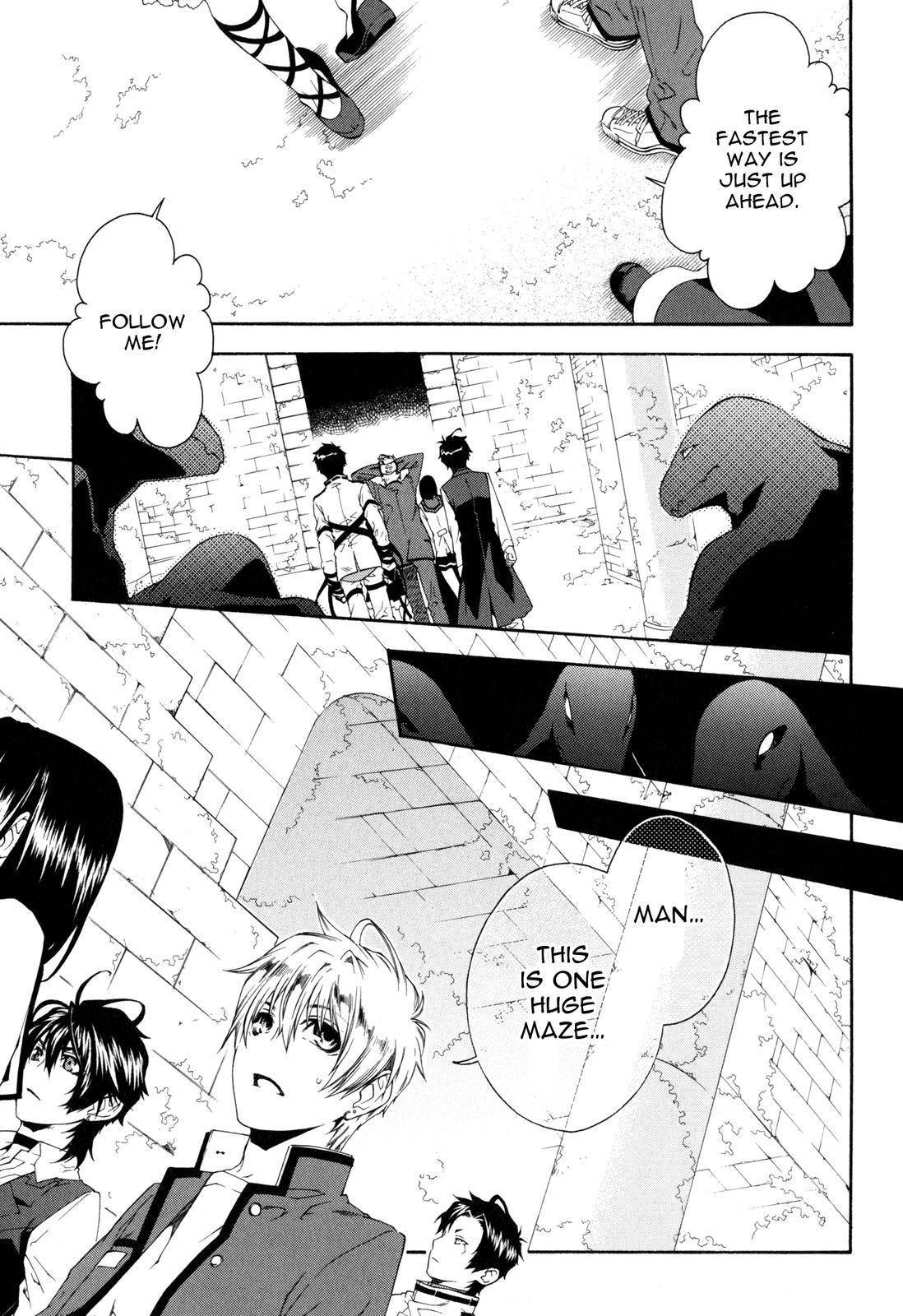 Monochrome Factor Chapter 40 page 3 - Chapter 40: Infinite Corridor