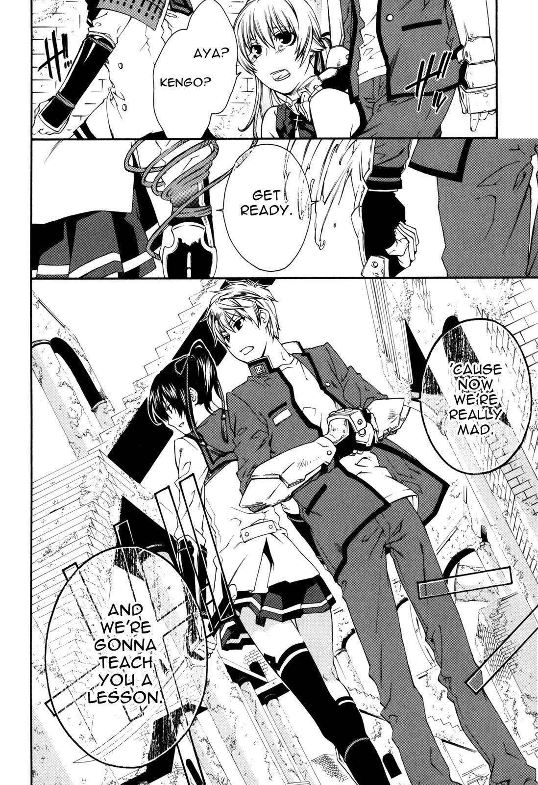 Monochrome Factor Chapter 43 page 19 - Chapter 43: Collision