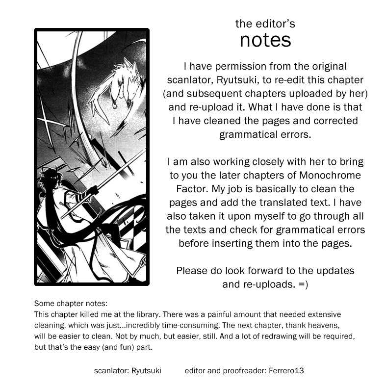 Monochrome Factor Chapter 52 page 1 - Chapter 52
