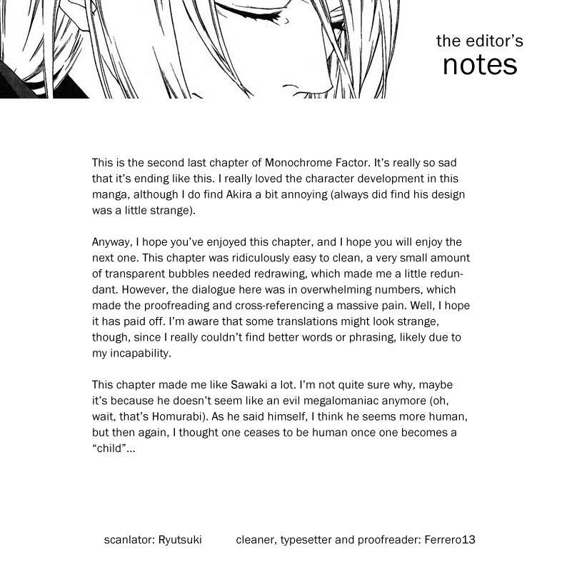 Monochrome Factor Chapter 64 page 19 - Chapter 64