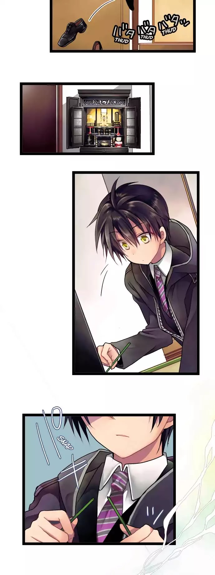 Monochrome Lovers Chapter 1 page 11 - Chapter 1: Day of Beginnings -Prologue-