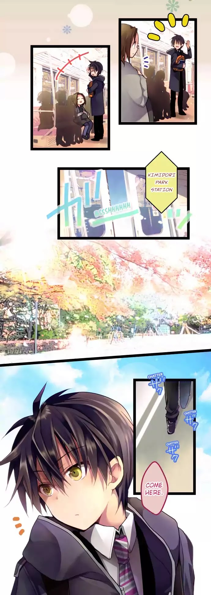 Monochrome Lovers Chapter 1 page 14 - Chapter 1: Day of Beginnings -Prologue-
