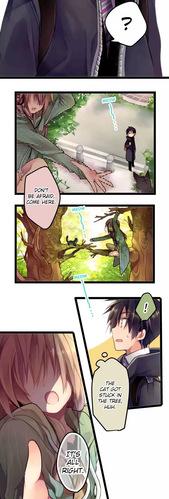 Monochrome Lovers Chapter 1 page 15 - Chapter 1: Day of Beginnings -Prologue-