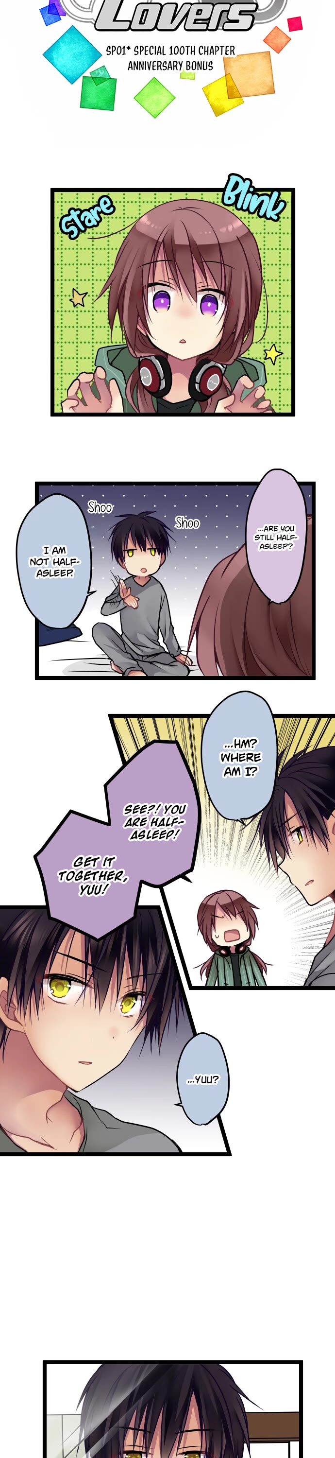 Monochrome Lovers Chapter 100.1 page 3 - Chapter 100.1