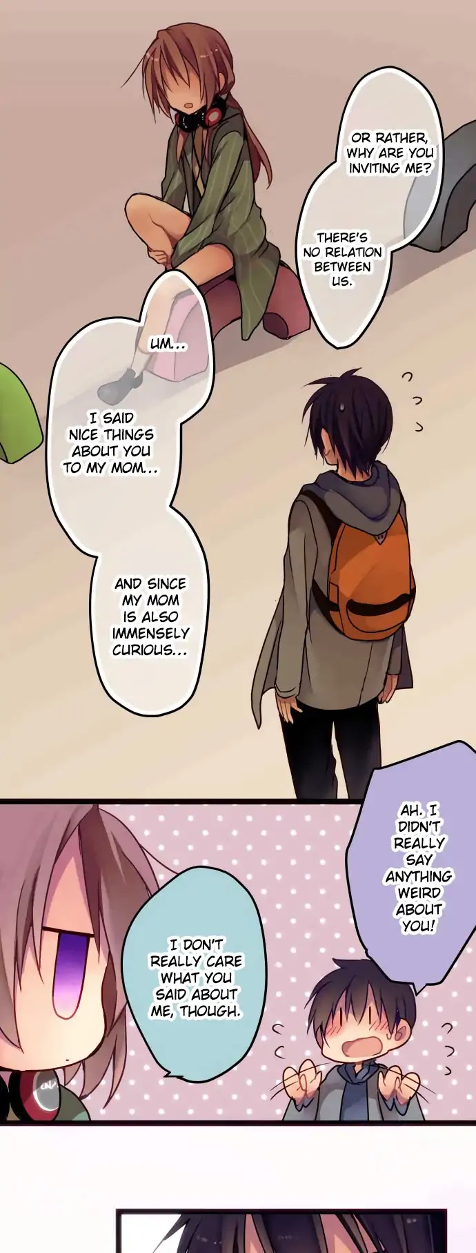 Monochrome Lovers Chapter 13 page 21 - Chapter 13: I want to become friends