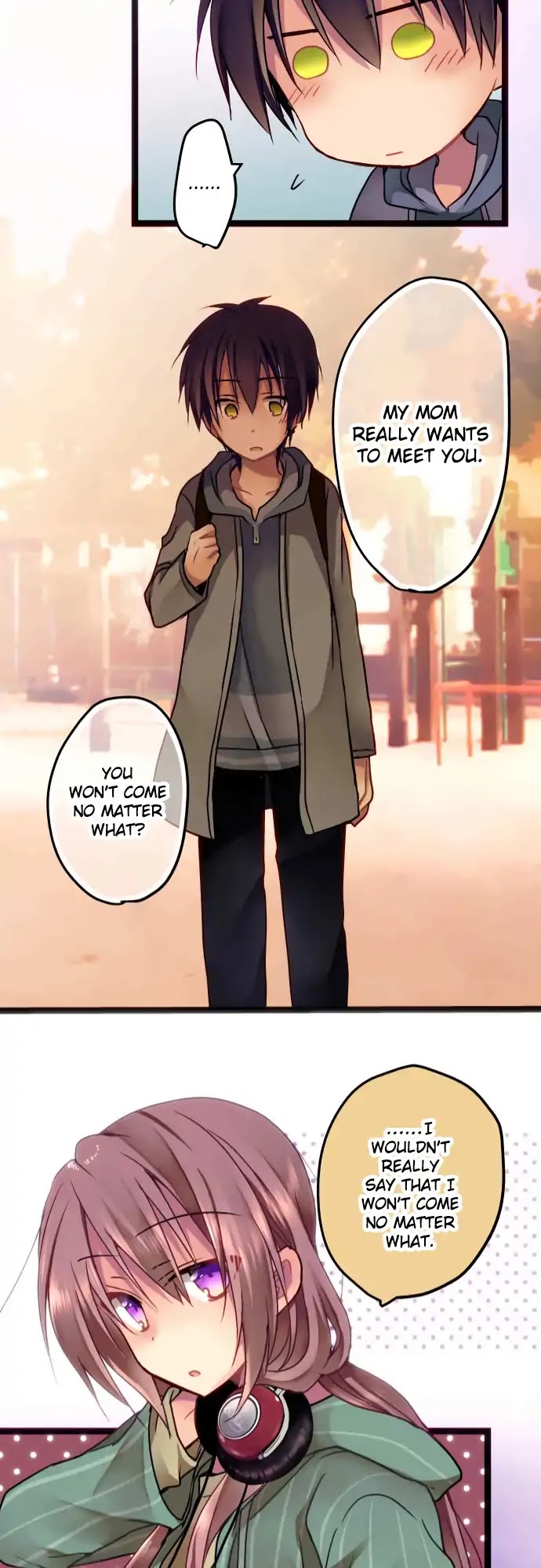 Monochrome Lovers Chapter 13 page 22 - Chapter 13: I want to become friends