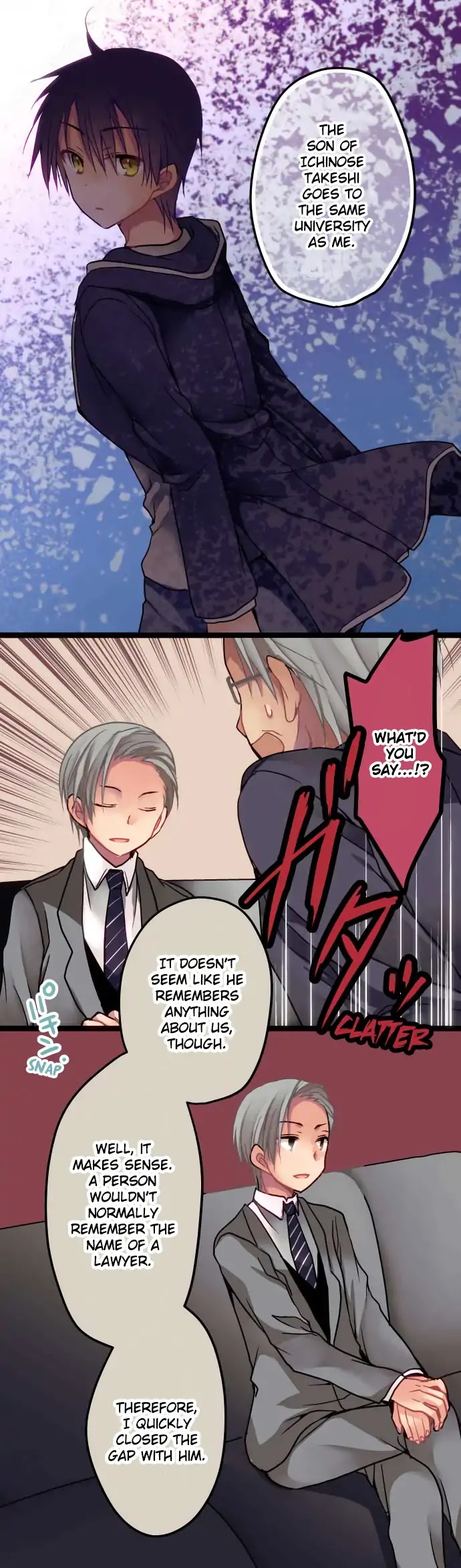 Monochrome Lovers Chapter 13 page 4 - Chapter 13: I want to become friends