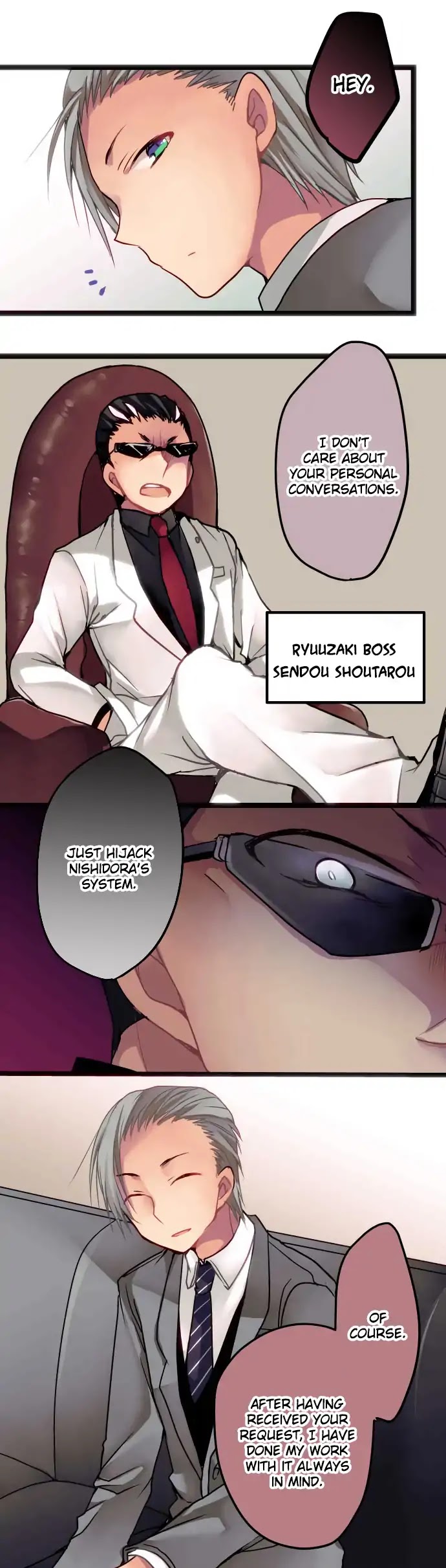 Monochrome Lovers Chapter 13 page 8 - Chapter 13: I want to become friends