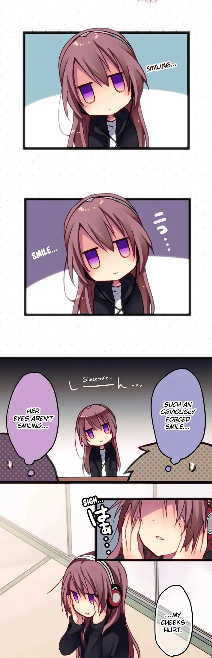 Monochrome Lovers Chapter 14 page 12 - Chapter 14: I think you should try smiling