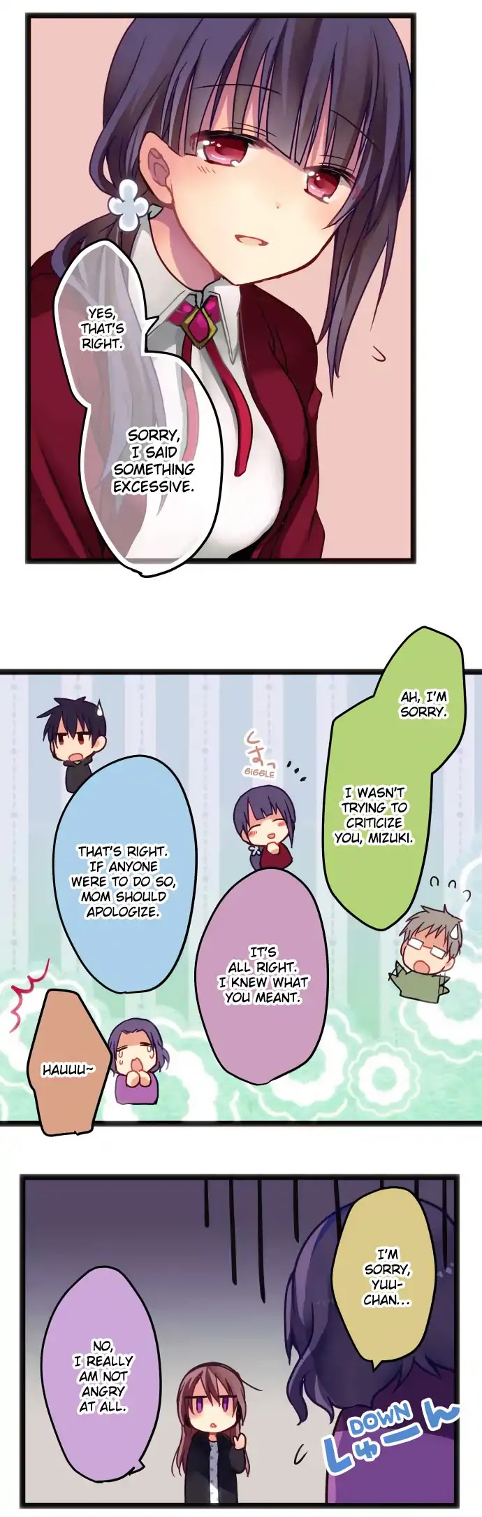 Monochrome Lovers Chapter 14 page 14 - Chapter 14: I think you should try smiling