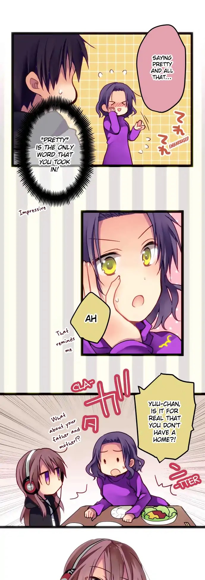 Monochrome Lovers Chapter 14 page 17 - Chapter 14: I think you should try smiling