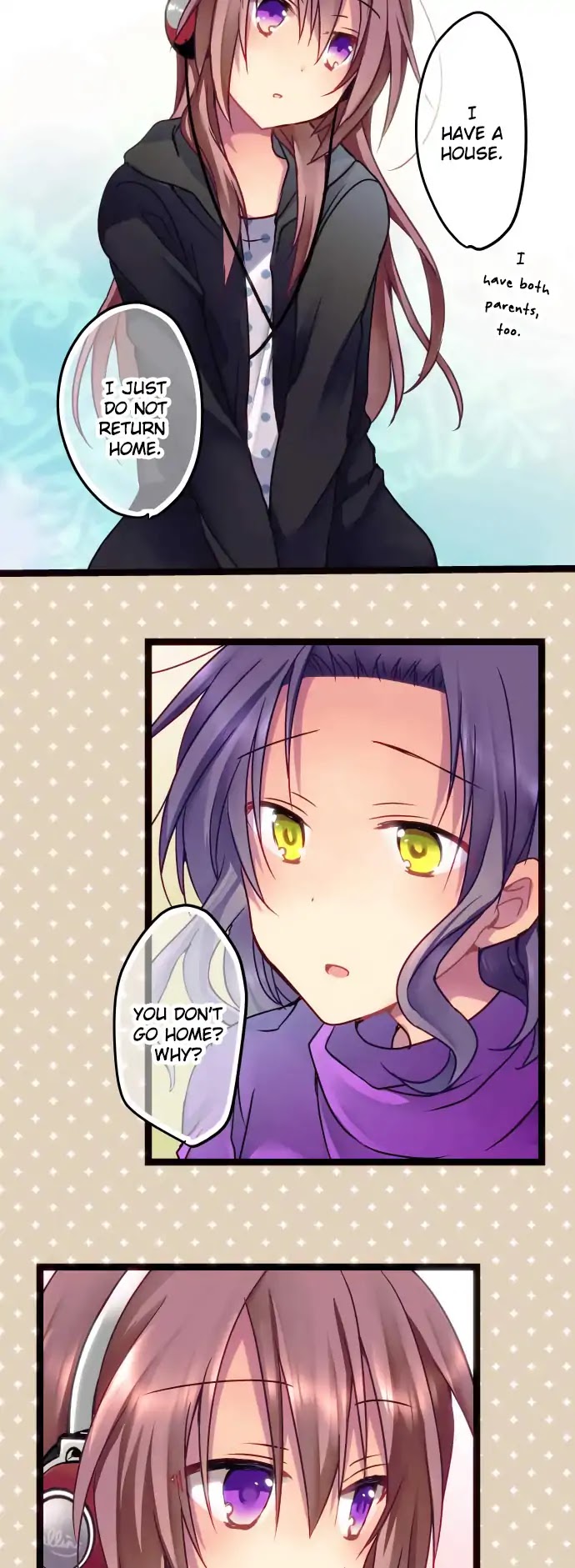 Monochrome Lovers Chapter 14 page 18 - Chapter 14: I think you should try smiling