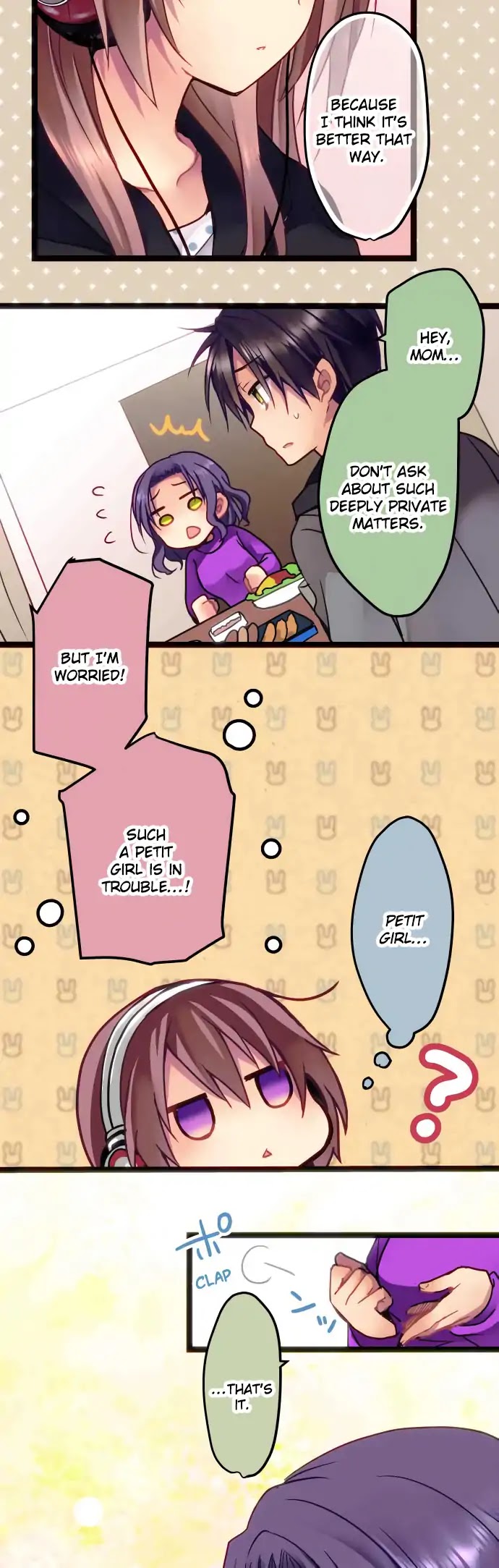 Monochrome Lovers Chapter 14 page 19 - Chapter 14: I think you should try smiling