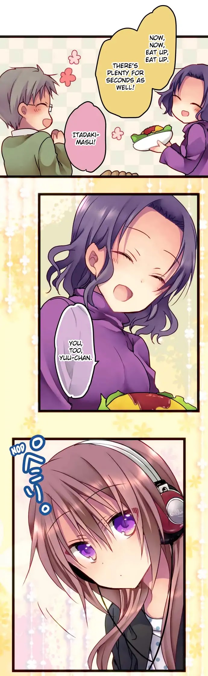 Monochrome Lovers Chapter 14 page 4 - Chapter 14: I think you should try smiling
