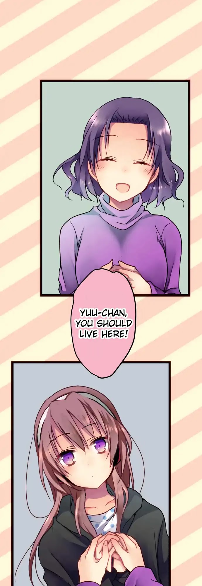 Monochrome Lovers Chapter 15 page 2 - Chapter 15: When I'm here, I have peace of mind