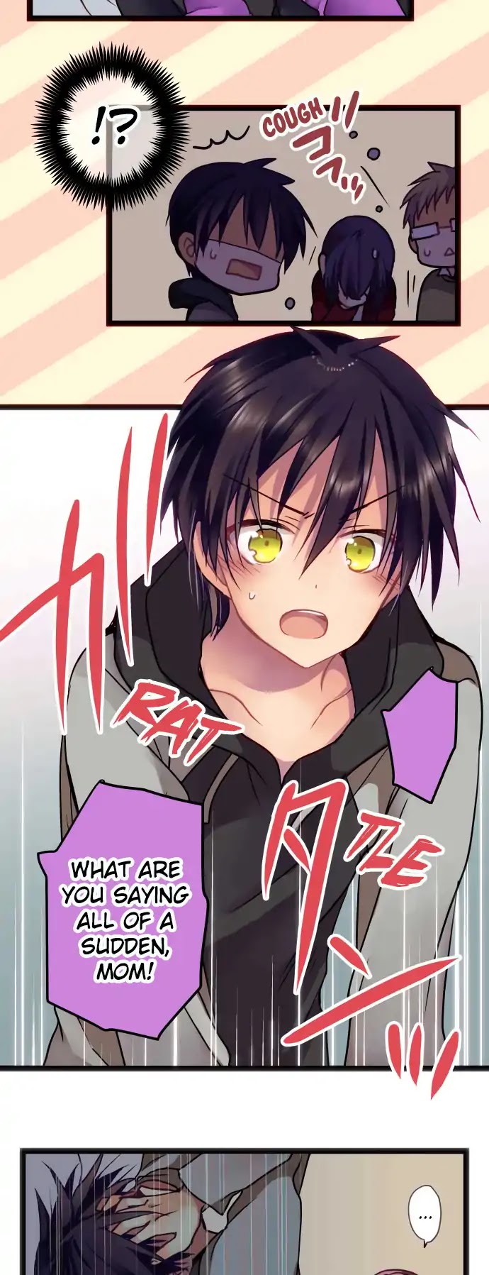 Monochrome Lovers Chapter 15 page 3 - Chapter 15: When I'm here, I have peace of mind