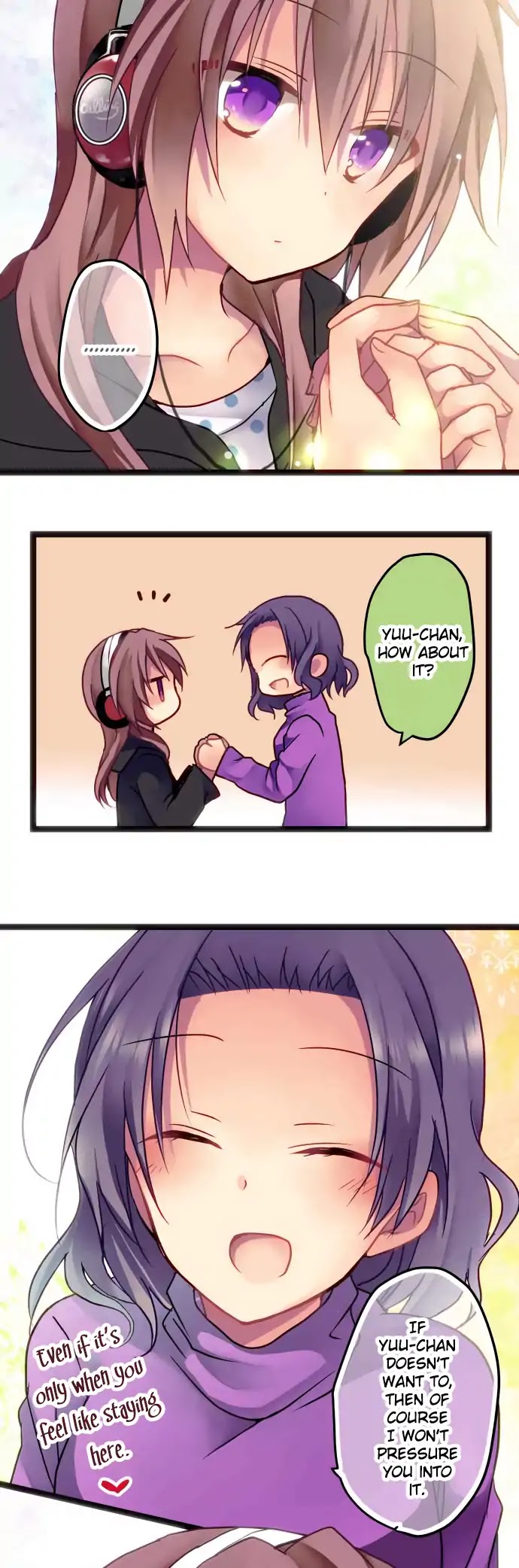 Monochrome Lovers Chapter 15 page 8 - Chapter 15: When I'm here, I have peace of mind