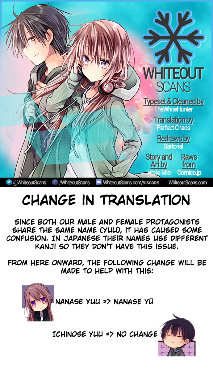 Monochrome Lovers Chapter 16 page 1 - Chapter 16: From today onwards, here will be