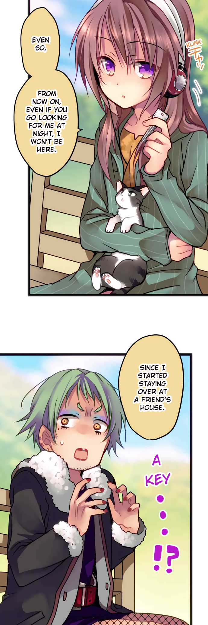 Monochrome Lovers Chapter 17 page 11 - Chapter 17: I Don't Tell