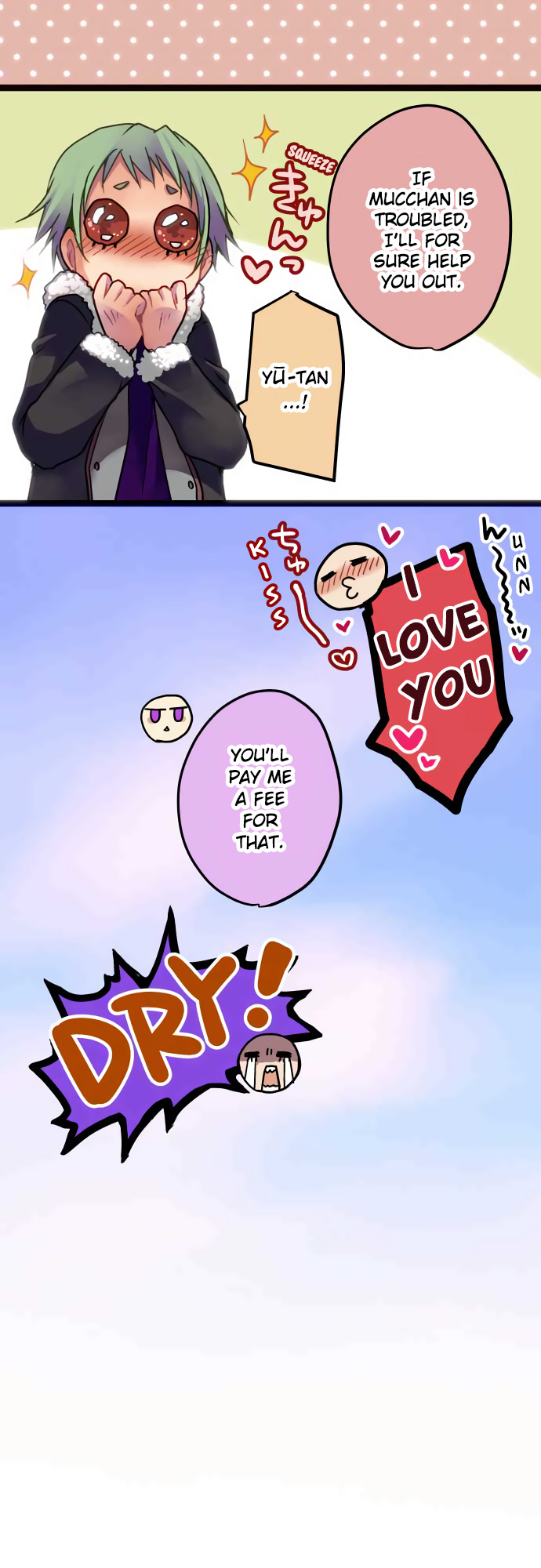 Monochrome Lovers Chapter 17 page 14 - Chapter 17: I Don't Tell
