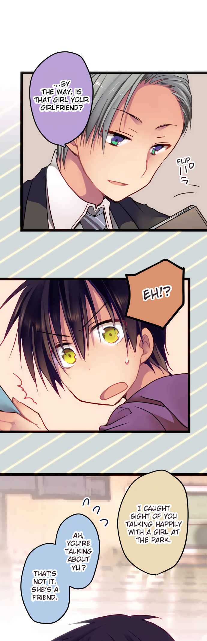Monochrome Lovers Chapter 17 page 17 - Chapter 17: I Don't Tell