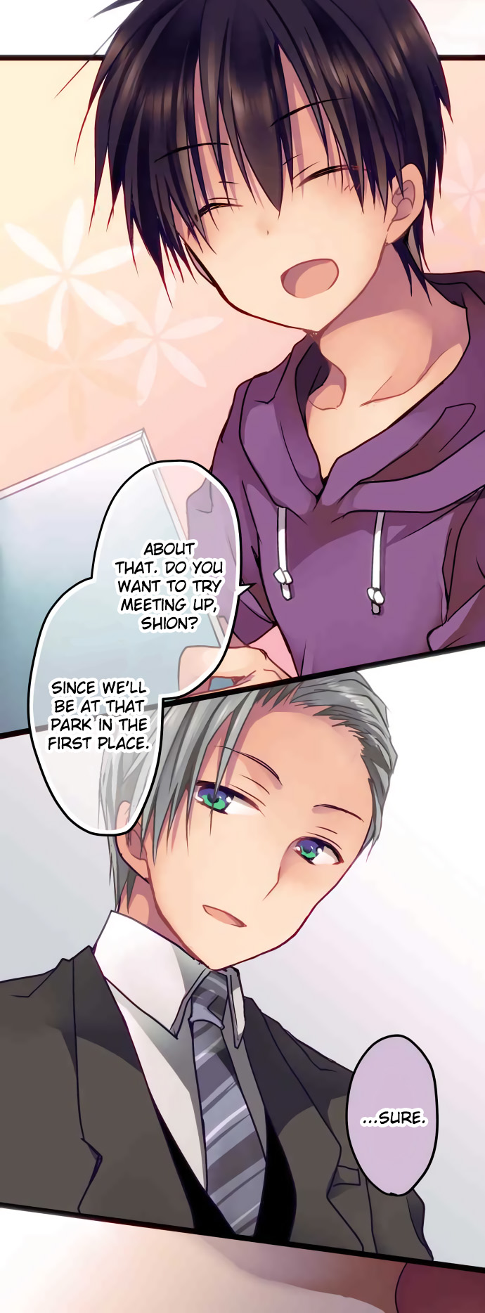 Monochrome Lovers Chapter 17 page 18 - Chapter 17: I Don't Tell
