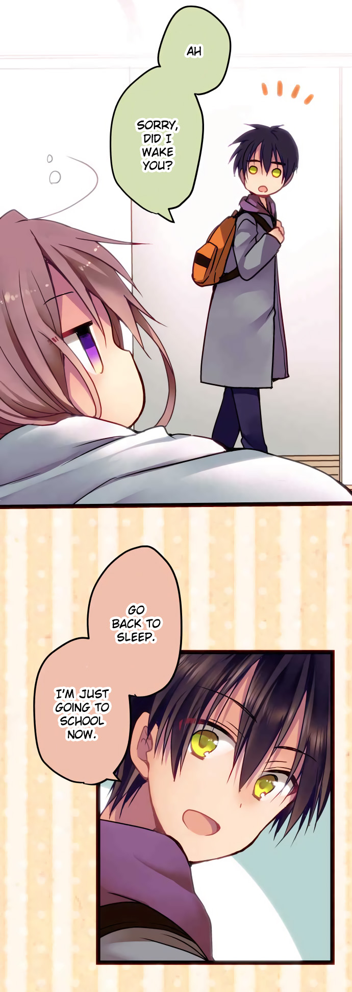 Monochrome Lovers Chapter 17 page 3 - Chapter 17: I Don't Tell