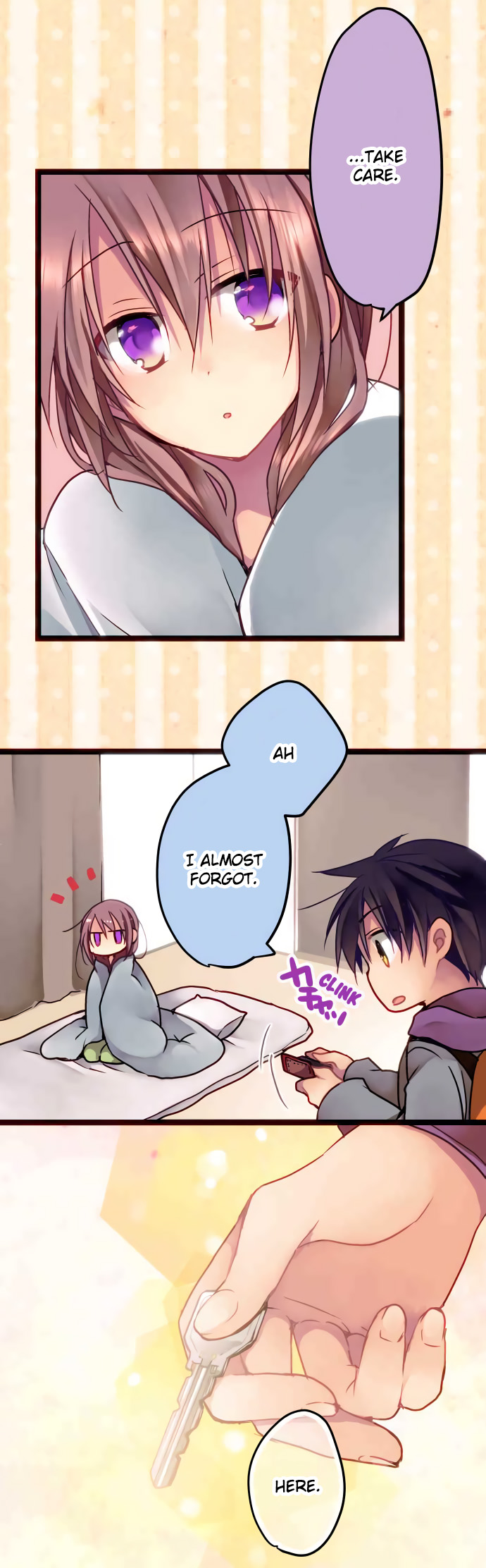 Monochrome Lovers Chapter 17 page 4 - Chapter 17: I Don't Tell