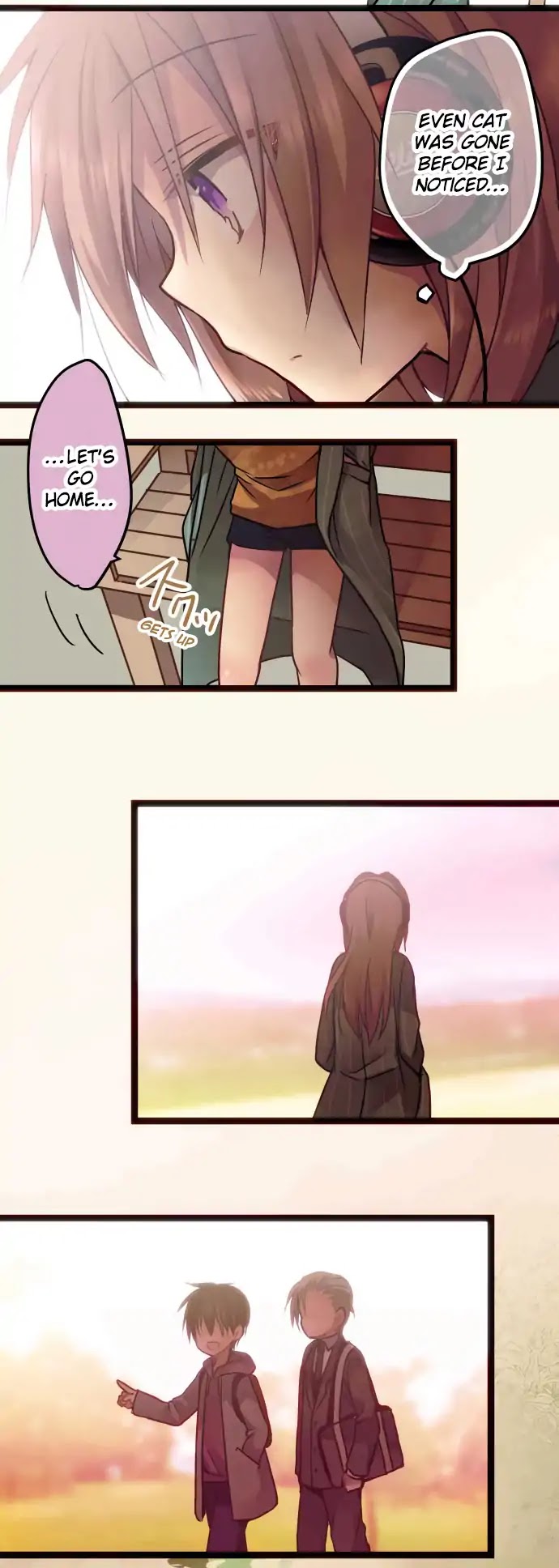 Monochrome Lovers Chapter 18 page 11 - Chapter 18: Just Now, Did You Smile?