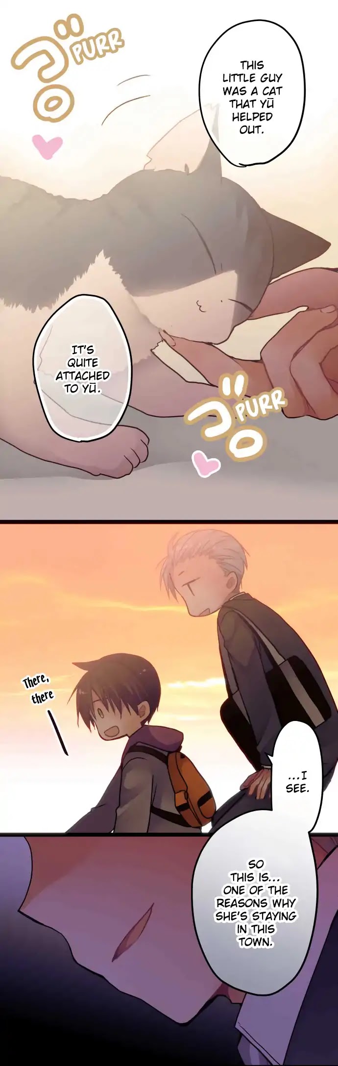 Monochrome Lovers Chapter 18 page 14 - Chapter 18: Just Now, Did You Smile?