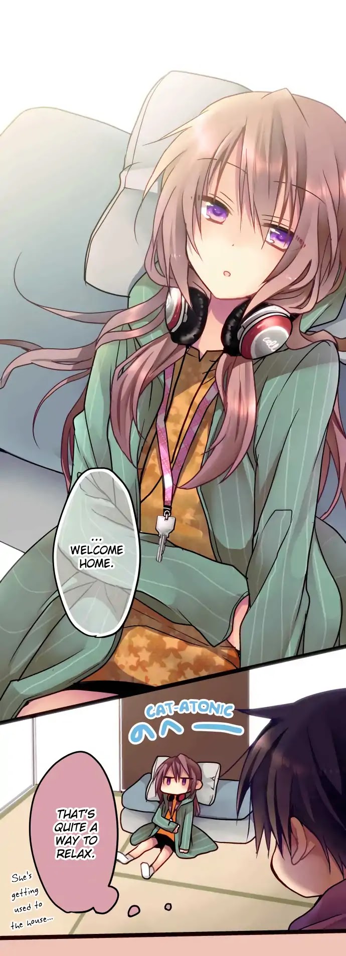 Monochrome Lovers Chapter 18 page 17 - Chapter 18: Just Now, Did You Smile?
