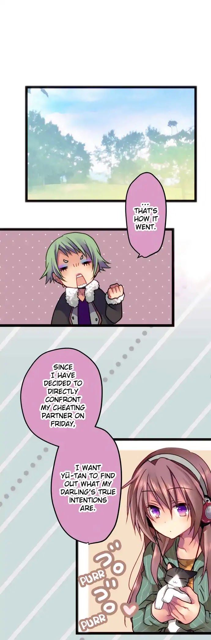 Monochrome Lovers Chapter 18 page 2 - Chapter 18: Just Now, Did You Smile?