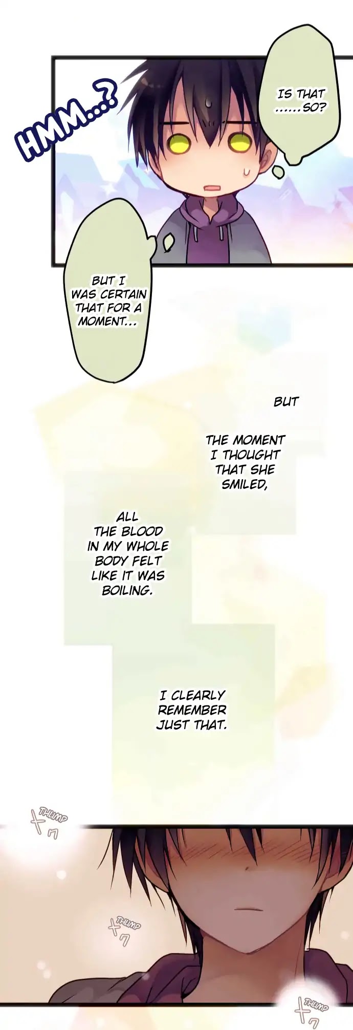 Monochrome Lovers Chapter 18 page 23 - Chapter 18: Just Now, Did You Smile?