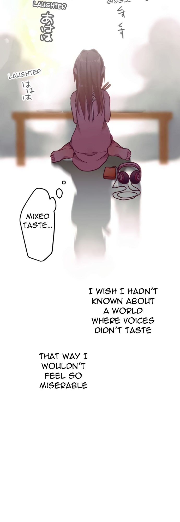 Monochrome Lovers Chapter 19.5 page 11 - Chapter 19.5: A World That Won't Reject Me
