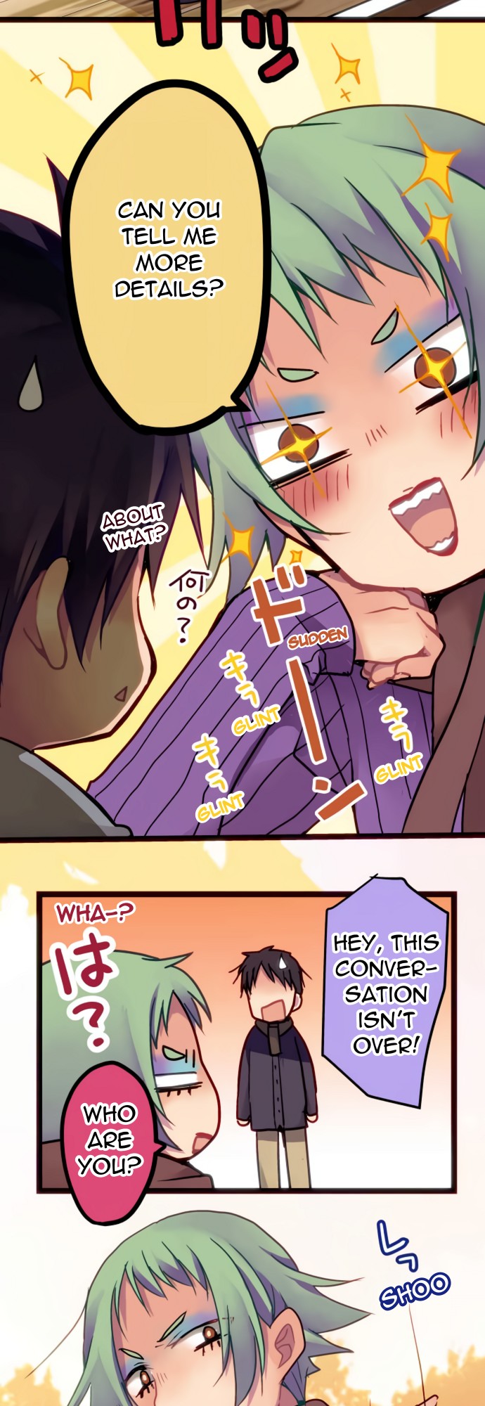 Monochrome Lovers Chapter 20 page 11 - Chapter 20: Indirect Kiss