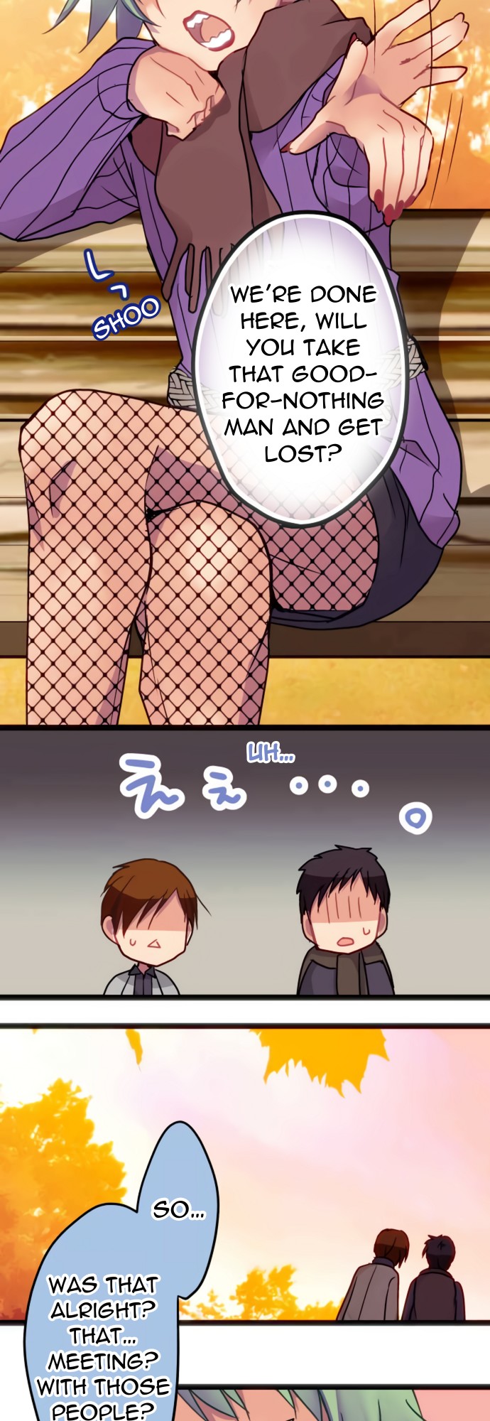 Monochrome Lovers Chapter 20 page 12 - Chapter 20: Indirect Kiss