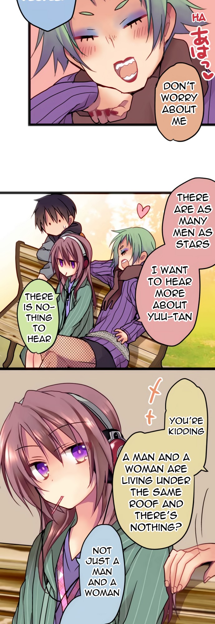 Monochrome Lovers Chapter 20 page 13 - Chapter 20: Indirect Kiss