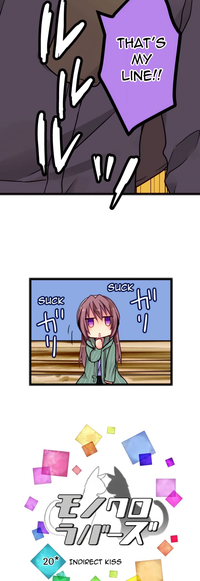Monochrome Lovers Chapter 20 page 4 - Chapter 20: Indirect Kiss