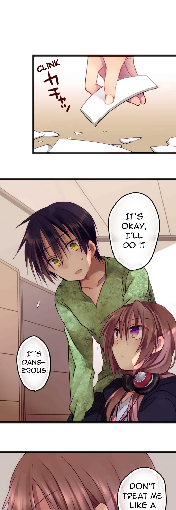 Monochrome Lovers Chapter 22 page 12 - Chapter 22: Don't treat me like a child