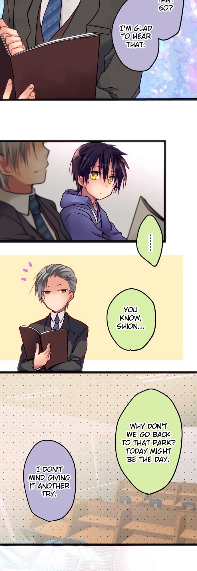 Monochrome Lovers Chapter 26 page 10 - Chapter 26: The color of my emotions