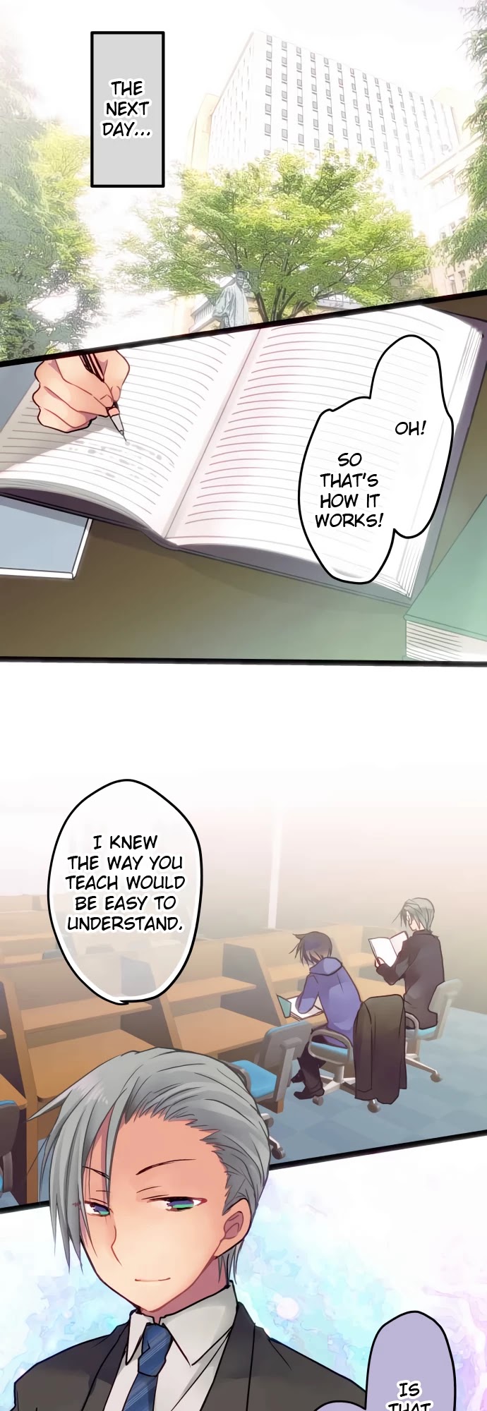 Monochrome Lovers Chapter 26 page 9 - Chapter 26: The color of my emotions