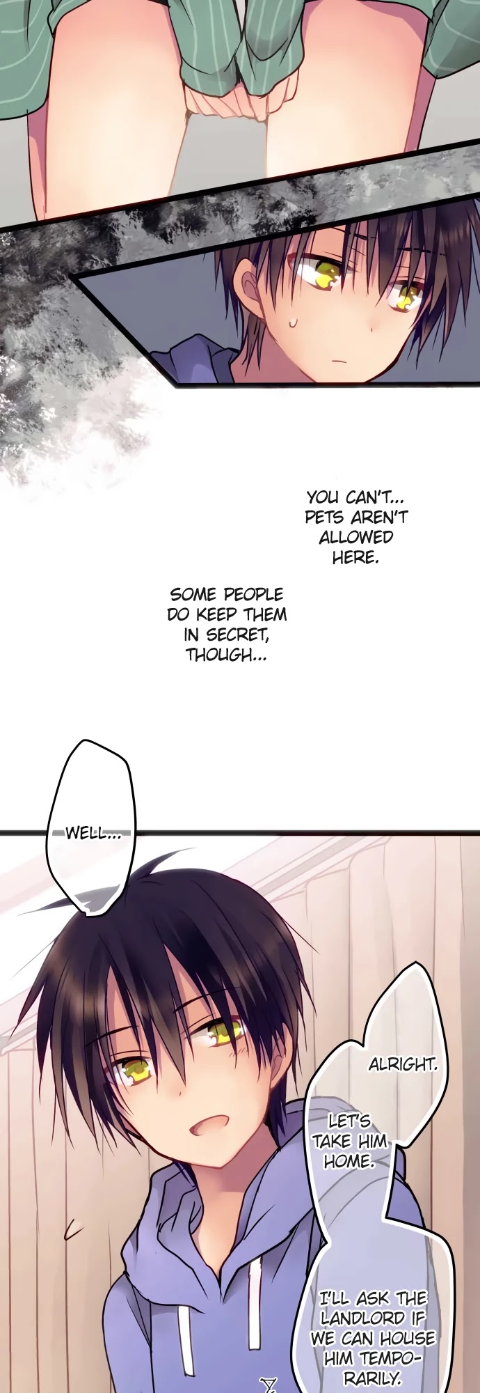 Monochrome Lovers Chapter 27 page 18 - Chapter 27: ...May I?