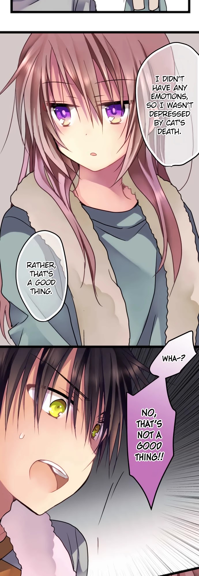 Monochrome Lovers Chapter 32 page 12 - Chapter 32: I'm being serious