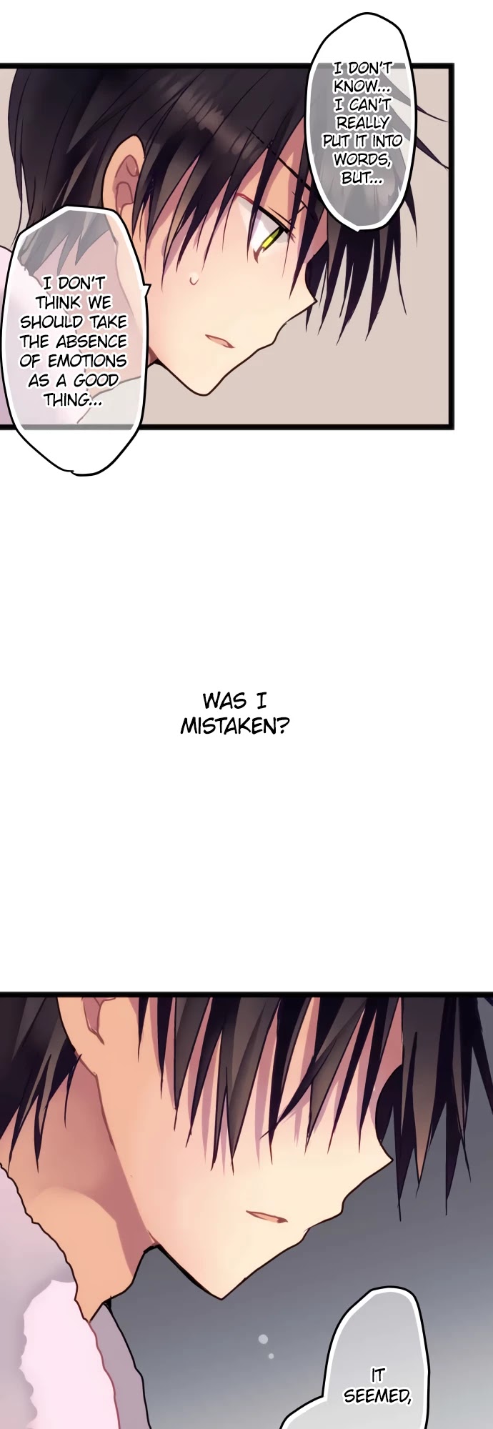 Monochrome Lovers Chapter 32 page 14 - Chapter 32: I'm being serious