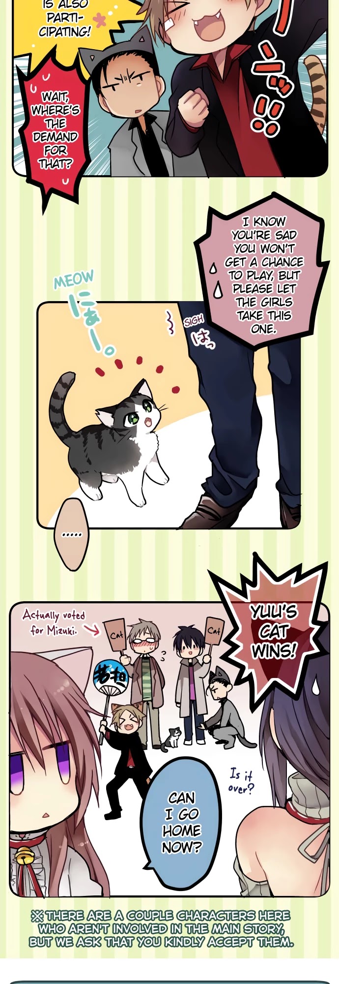 Monochrome Lovers Chapter 33.5 page 21 - Chapter 33.5: I don't mind, really